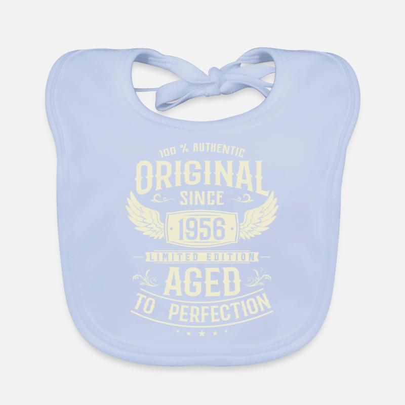 Authentisches Geburtstagsgeschenk 1956 Baby Bio-Lätzchen