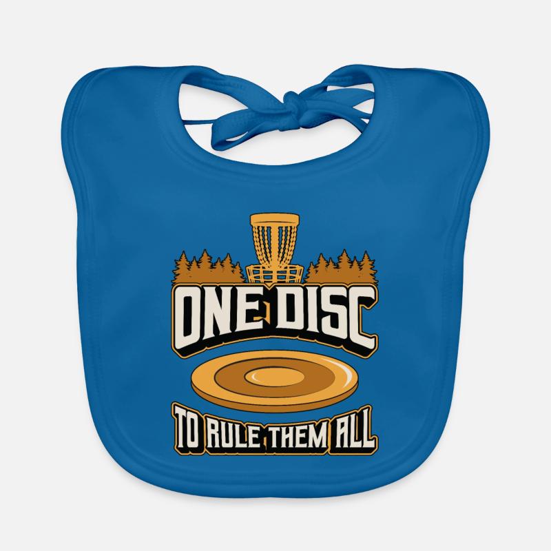 Flying Disc One Disc To Rule Them All Disc Golfing Baby Bio-Lätzchen