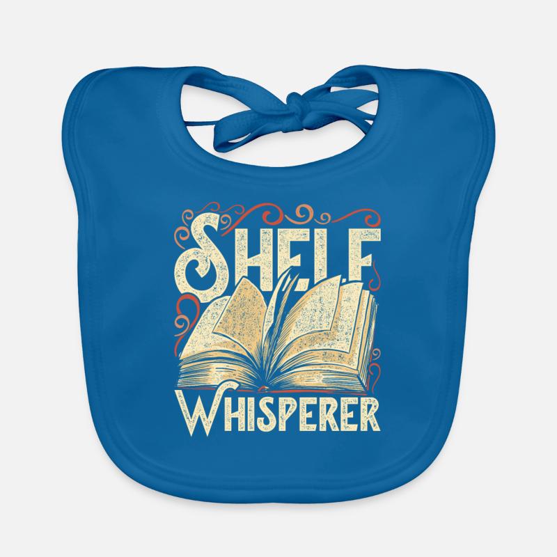 Bibliothécaire Bibliothécaire Whisperer Bavoir bio Bébé