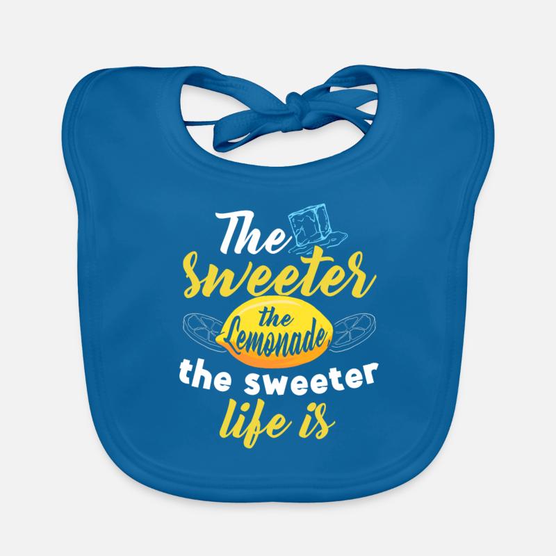 Sweeter Lemonade Sweeter Life Unternehmen Baby Bio-Lätzchen