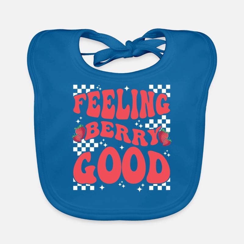 Berry Strawberry Fruit Feeling Berry Good Organic Baby Bibs