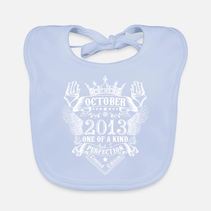 October 2013 anniversary 2013 October Organic Baby Bibs