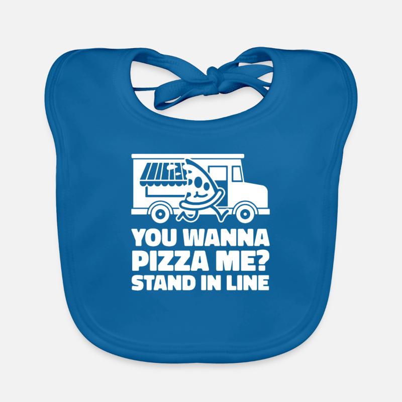 Pizza de rue Bavoir bio Bébé