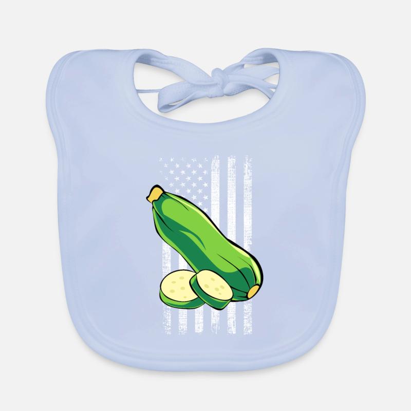 Courgette Bavoir bio Bébé
