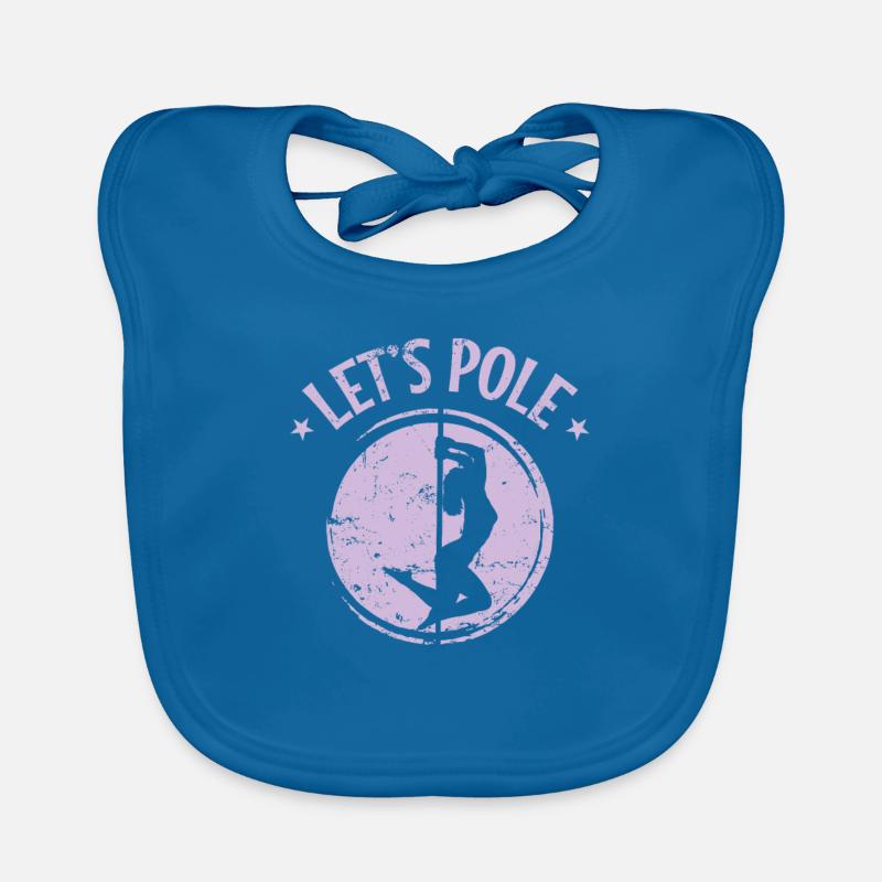Let's Pole Pole Dance Pole Dancing Bavoir bio Bébé