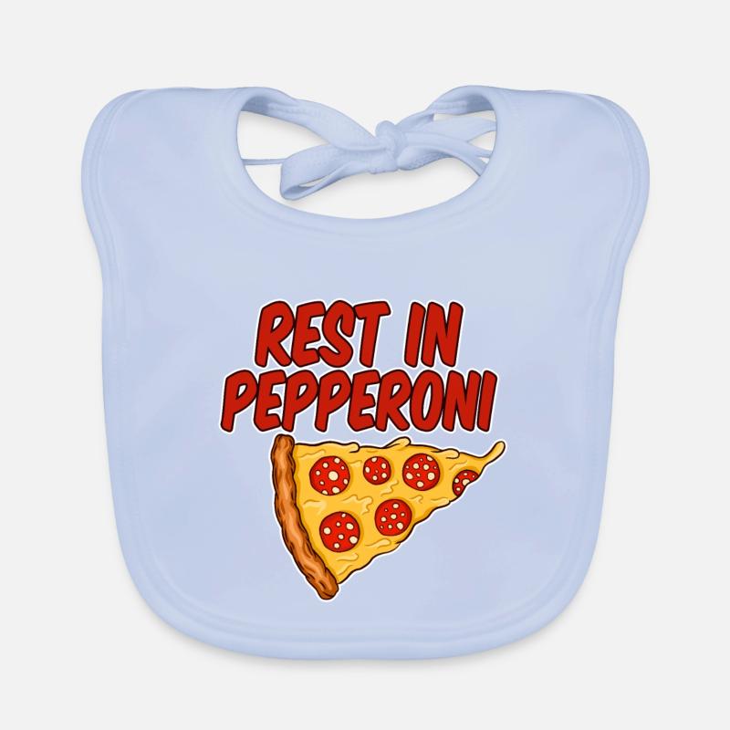Reste à Pepperoni 4 Bavoir bio Bébé