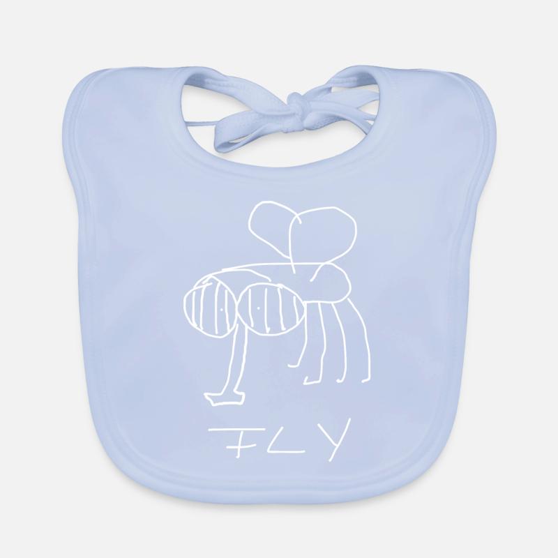 Fliege Baby Bio-Lätzchen