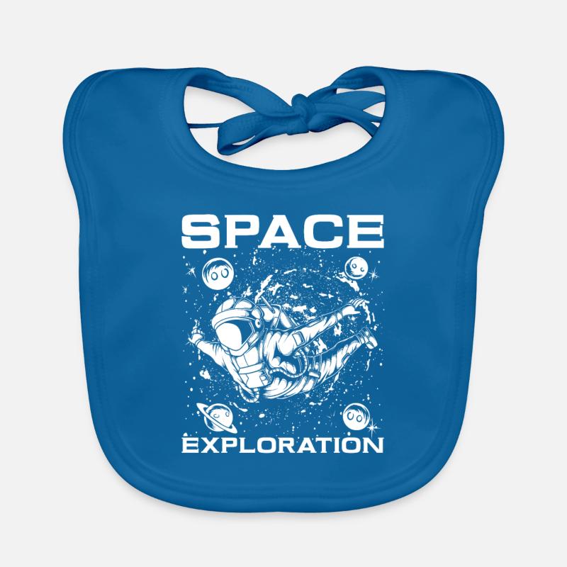 Espace, Espace, Exploration, Colonisation de l’espace Bavoir bio Bébé