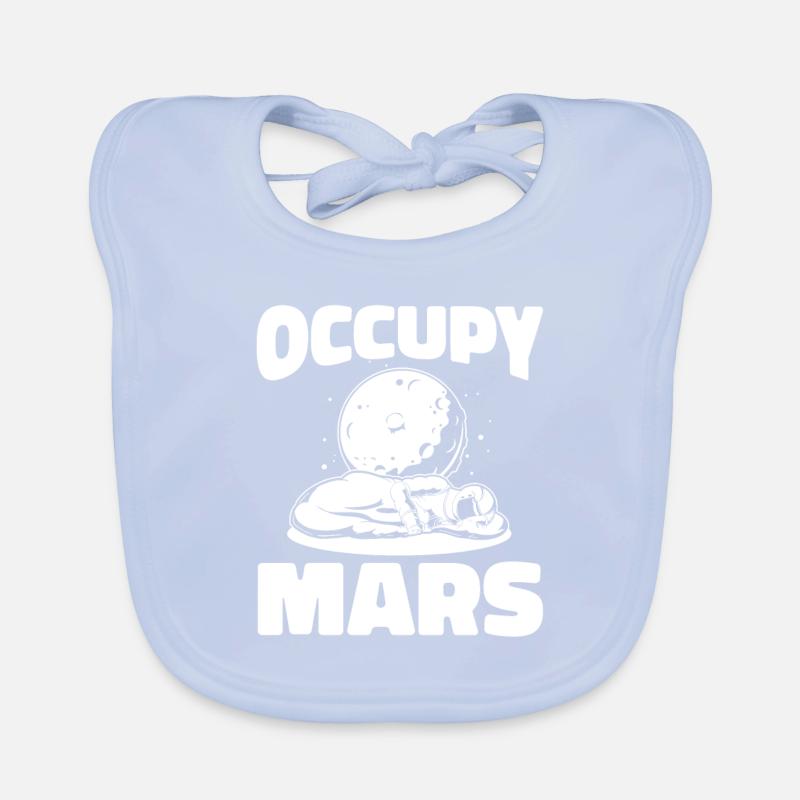 Espace, Espace, Occuper, Mars Bavoir bio Bébé