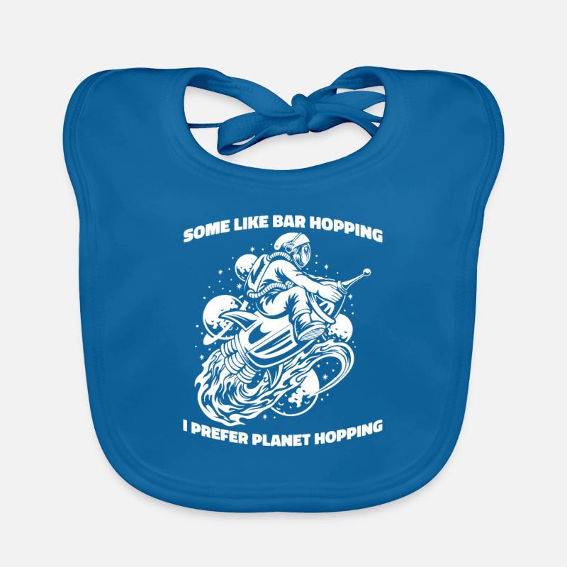 Espace Espace drôle Colonisation de l’espace Bavoir bio Bébé