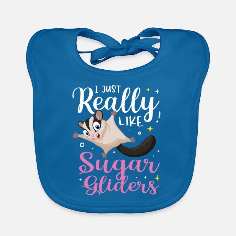 Sugar Glider Flughörnchen Baby Bio-Lätzchen
