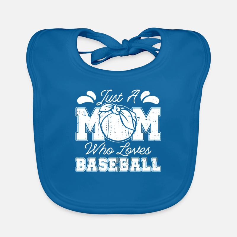 Baseball Baseball Mama Baby Bio-Lätzchen