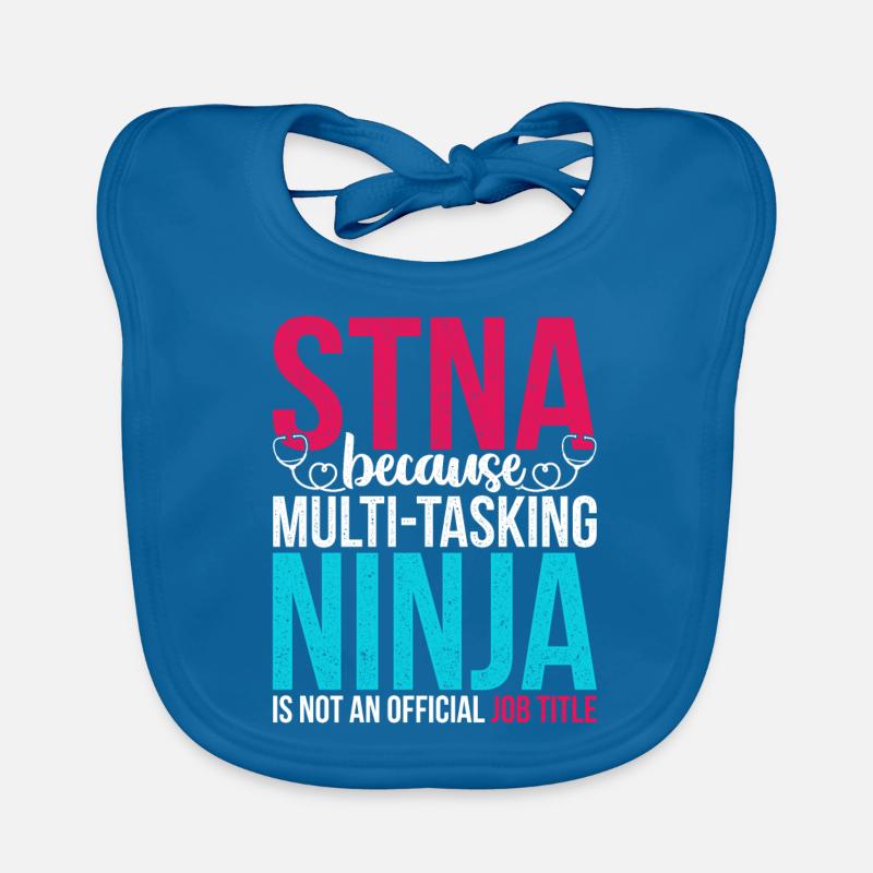 Nursing assistant geriatric care assistant nursing assistant Organic Baby Bibs