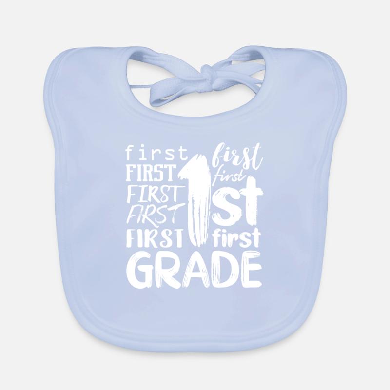 Équipe de typographie de 1ère année 100 élèves de première année. Bavoir bio Bébé