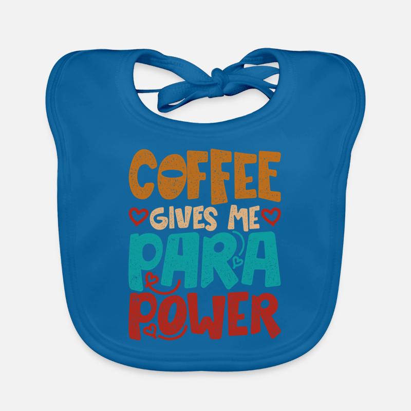 Educational Assistant Coffee Organic Baby Bibs