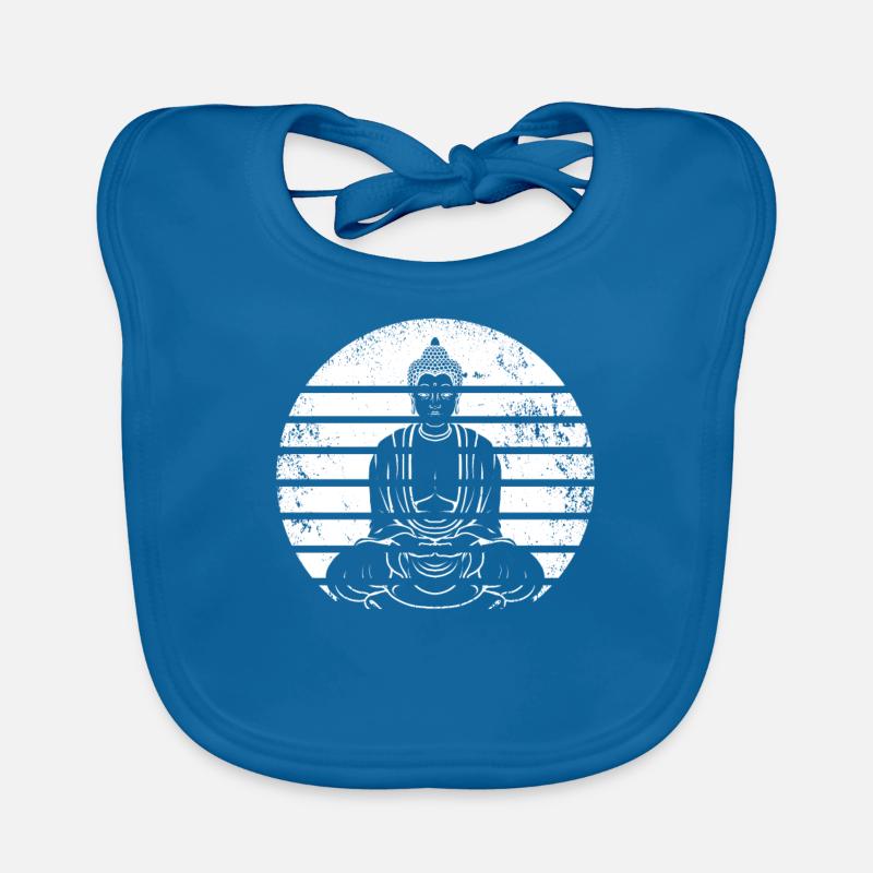 Bouddha bouddhiste Bavoir bio Bébé