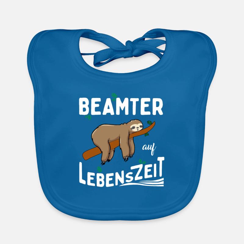 Beamter auf Lebenszeit Baby Bio-Lätzchen