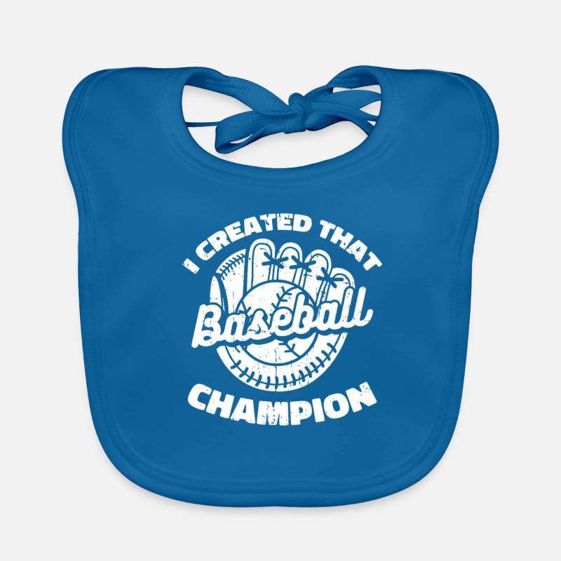 Baseball Baseball Mama Baby Bio-Lätzchen