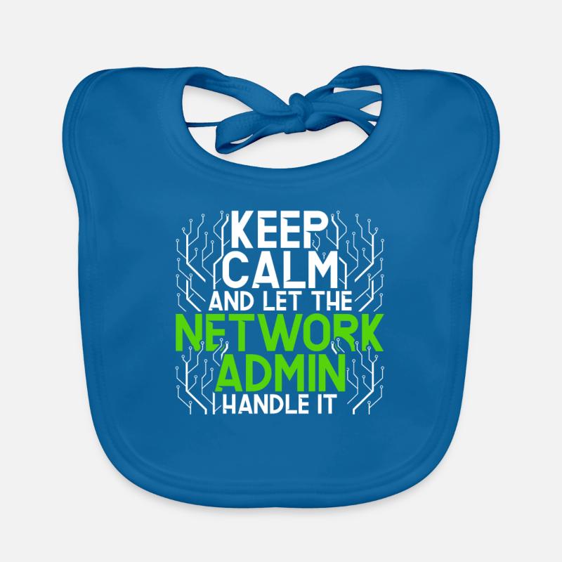 Network Administrator Programmer Organic Baby Bibs