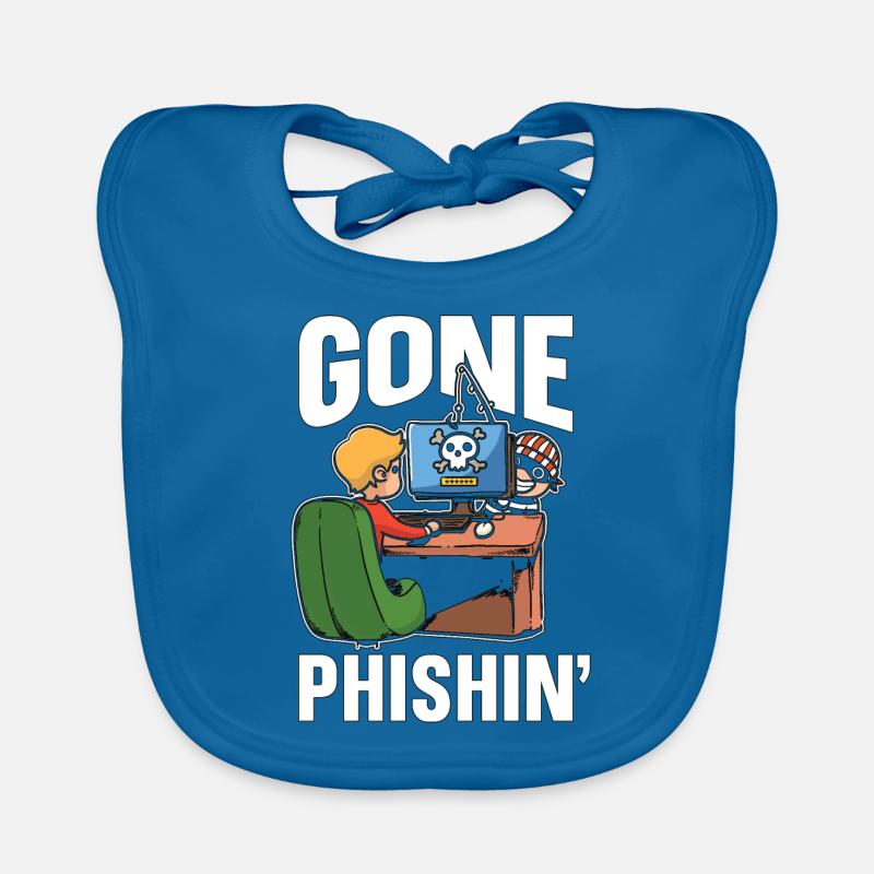 Analyste en programmation de cybersécurité devenu phishin' Bavoir bio Bébé