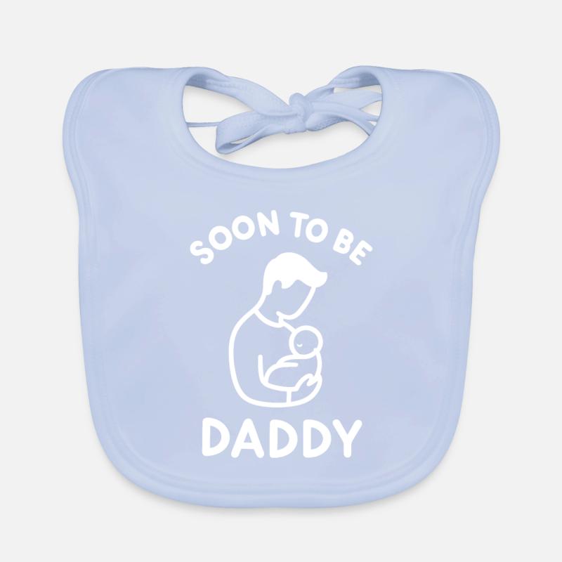 Soon to Be Daddy Organic Baby Bibs