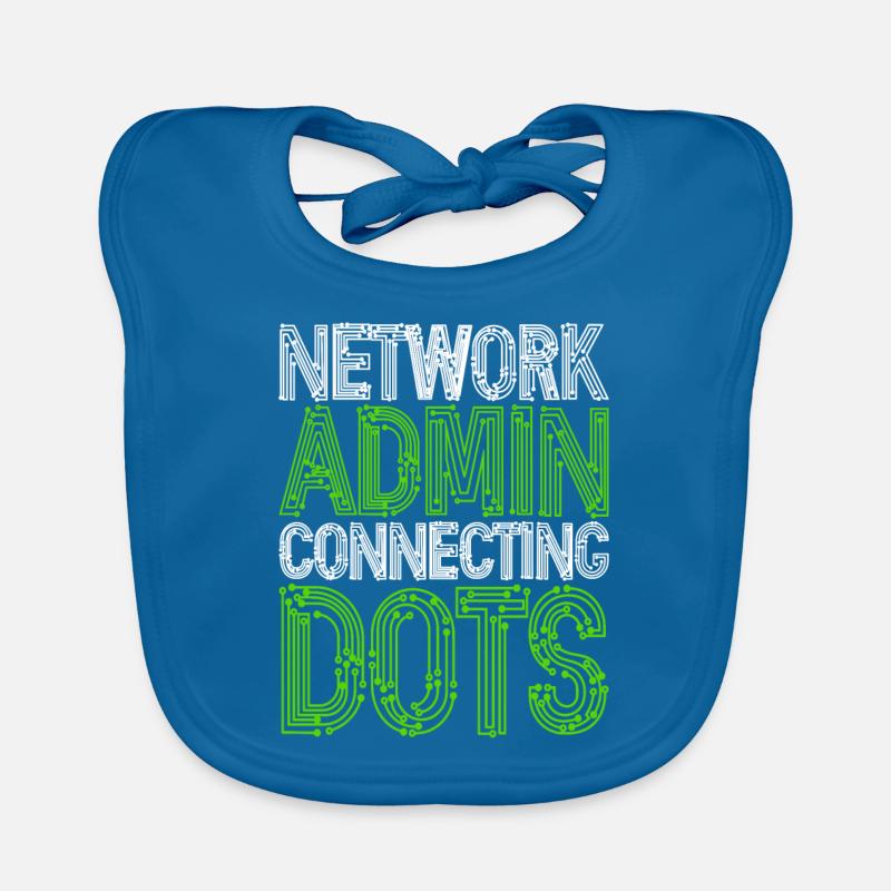 Network Administrator Network Admin Organic Baby Bibs
