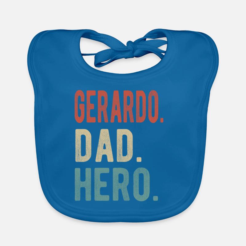 Gerardo Papa Held Baby Bio-Lätzchen