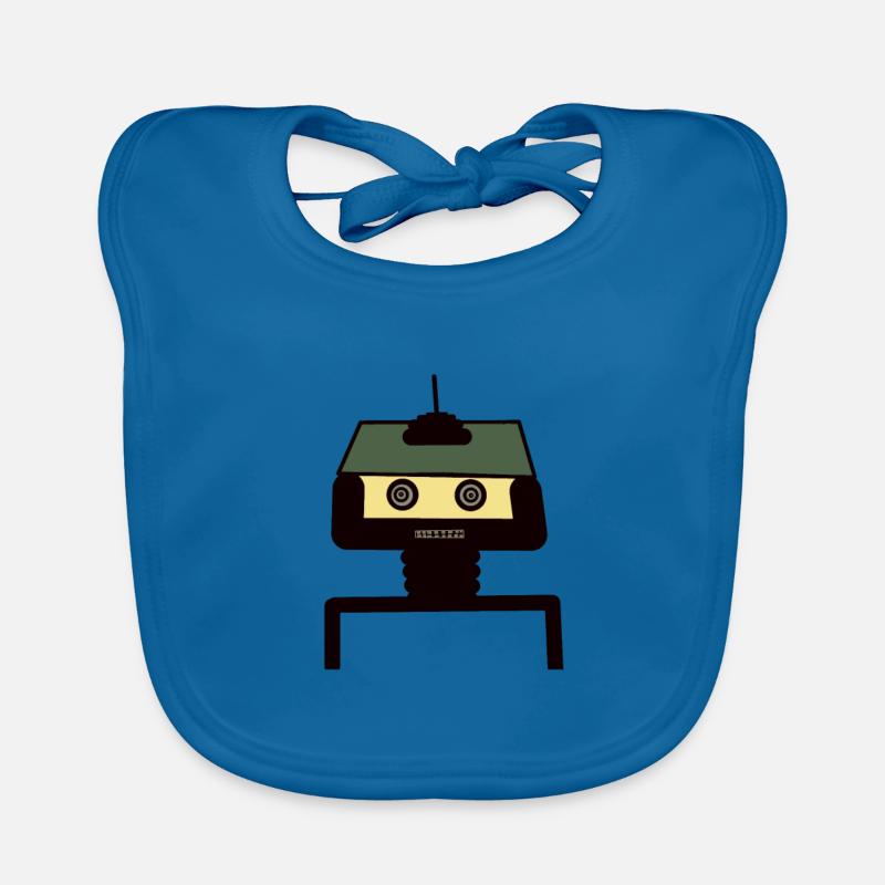 Robots, Intelligence, Future, Children, Technology Organic Baby Bibs