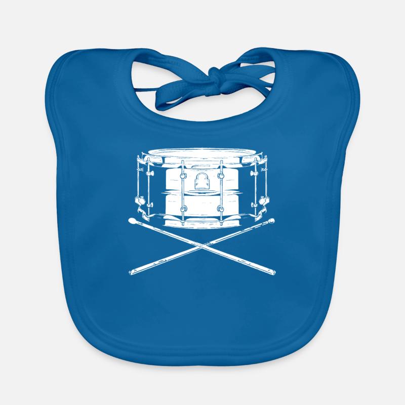 Spielmannszug Drums Baby Bio-Lätzchen