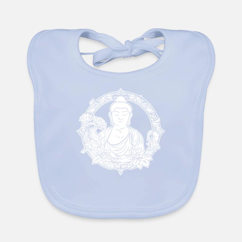 Bouddha bouddhiste Bavoir bio Bébé