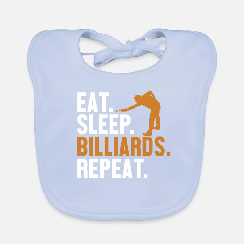 Manger Dormir Billard Répéter Billard Billard Billard Bavoir bio Bébé