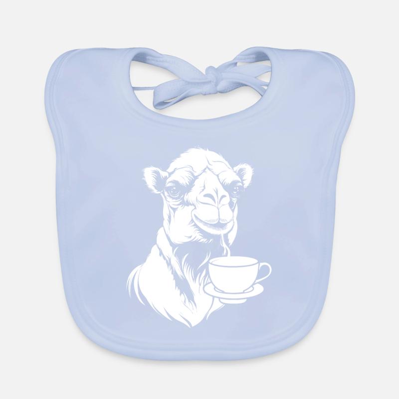 Café de chameau Bavoir bio Bébé