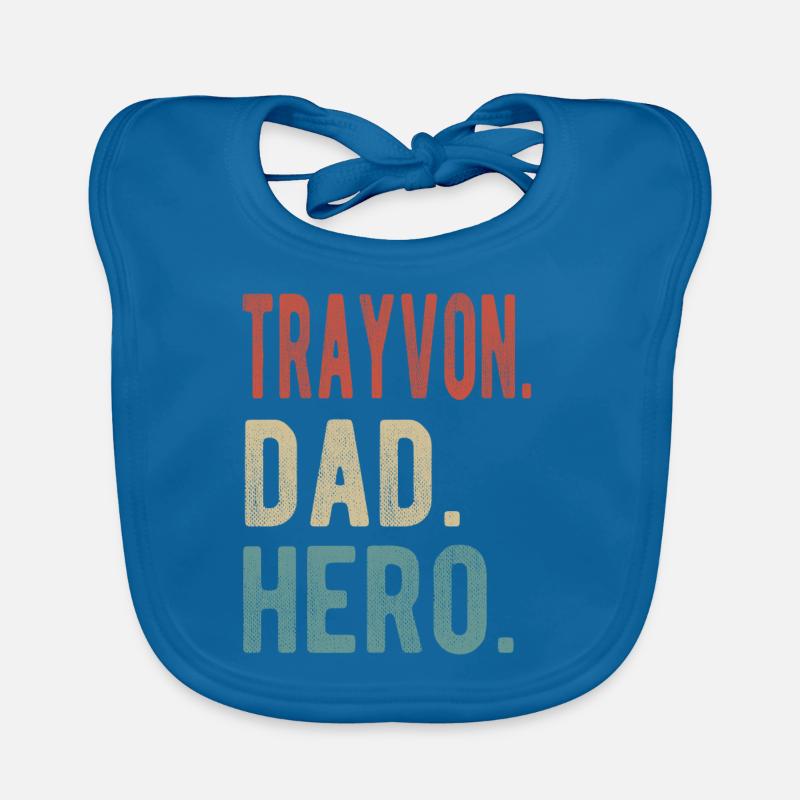 Trayvon Papa Held Baby Bio-Lätzchen