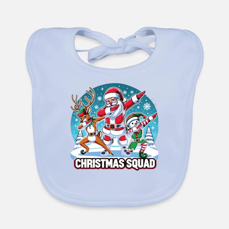 Escouade de Noël Bavoir bio Bébé