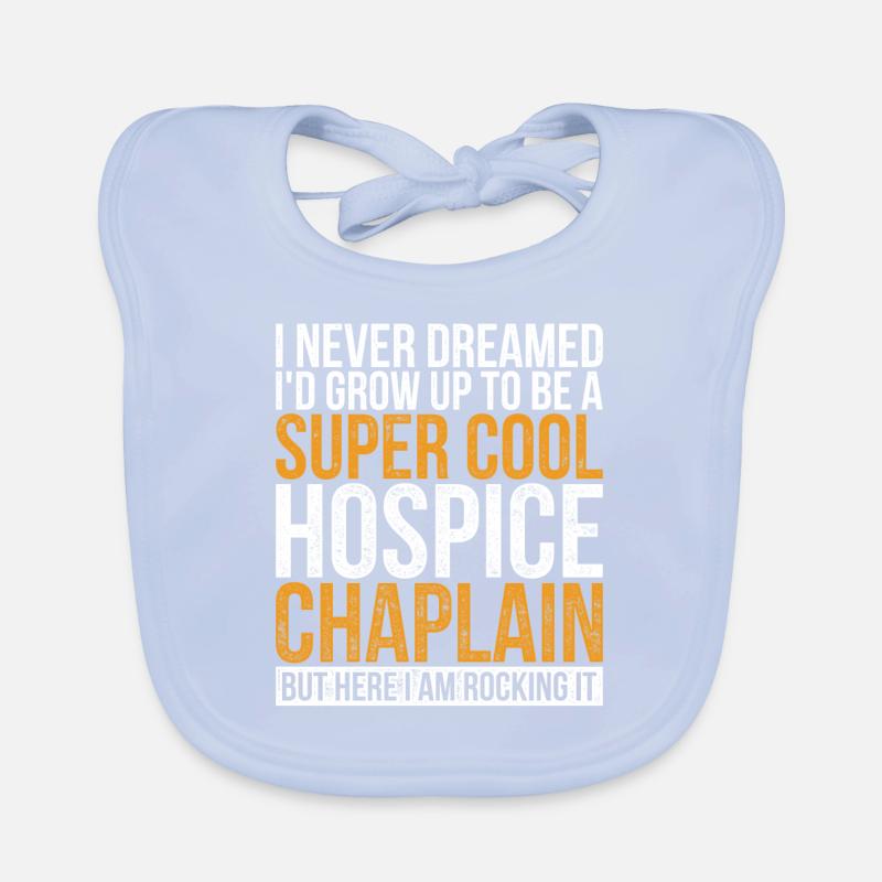 Hospice chaplain Hospice chaplain Organic Baby Bibs
