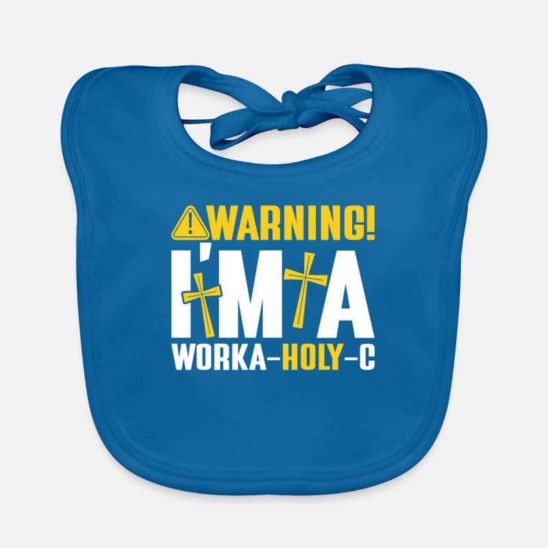 Chaplain, Clerical, Parish Priest Organic Baby Bibs