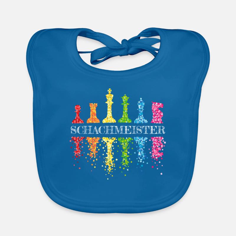 Chess Master Chess Chess Player Chess Tournament Organic Baby Bibs