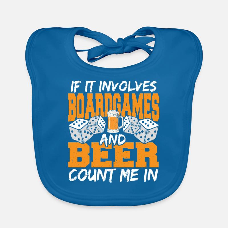 Board Games Game Board Gift Organic Baby Bibs