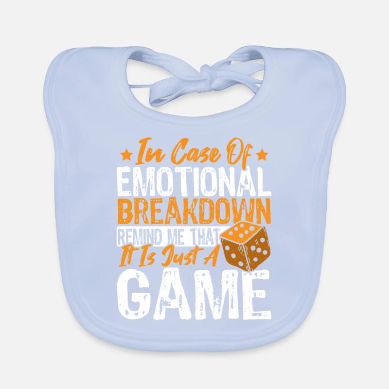 Brettspiele Spielbrett Geschenk Baby Bio-Lätzchen