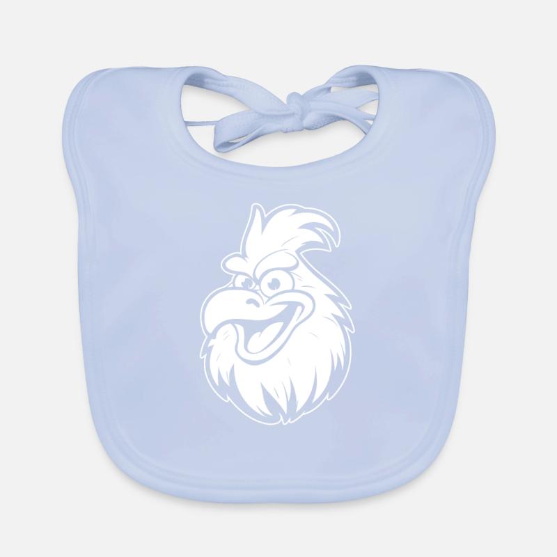 Chicken Hen Funny Organic Baby Bibs