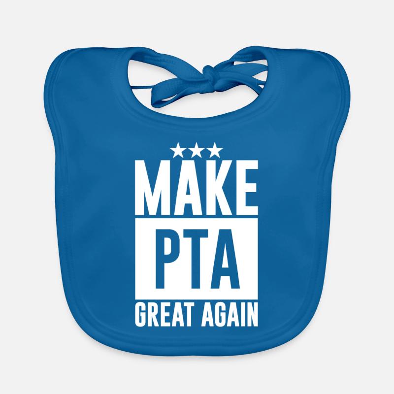 Make PTA Great Again 2 Organic Baby Bibs