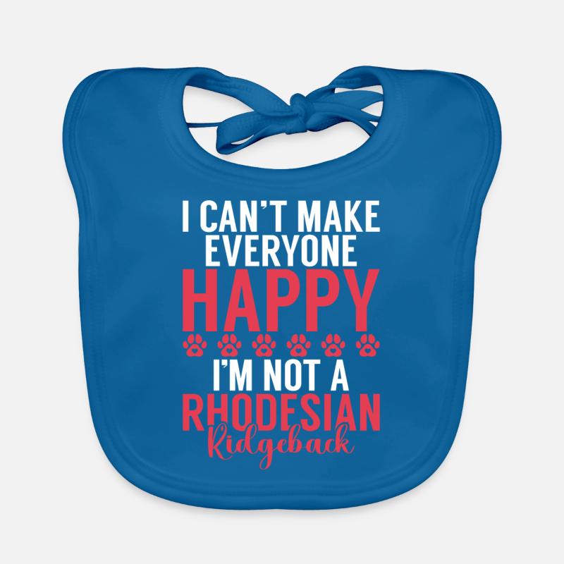 Rhodesian Ridgeback Gifts Organic Baby Bibs
