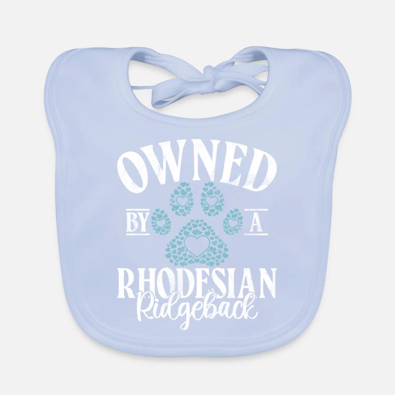 Cadeaux de Rhodesian Ridgeback Bavoir bio Bébé