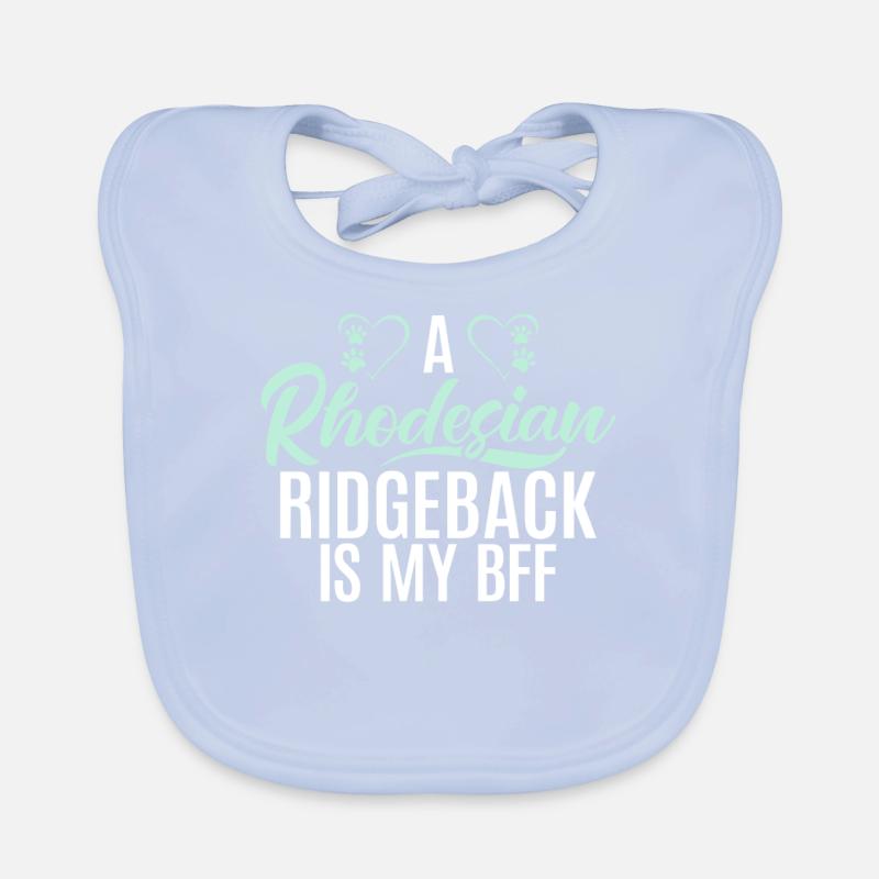 Cadeaux de Rhodesian Ridgeback Bavoir bio Bébé