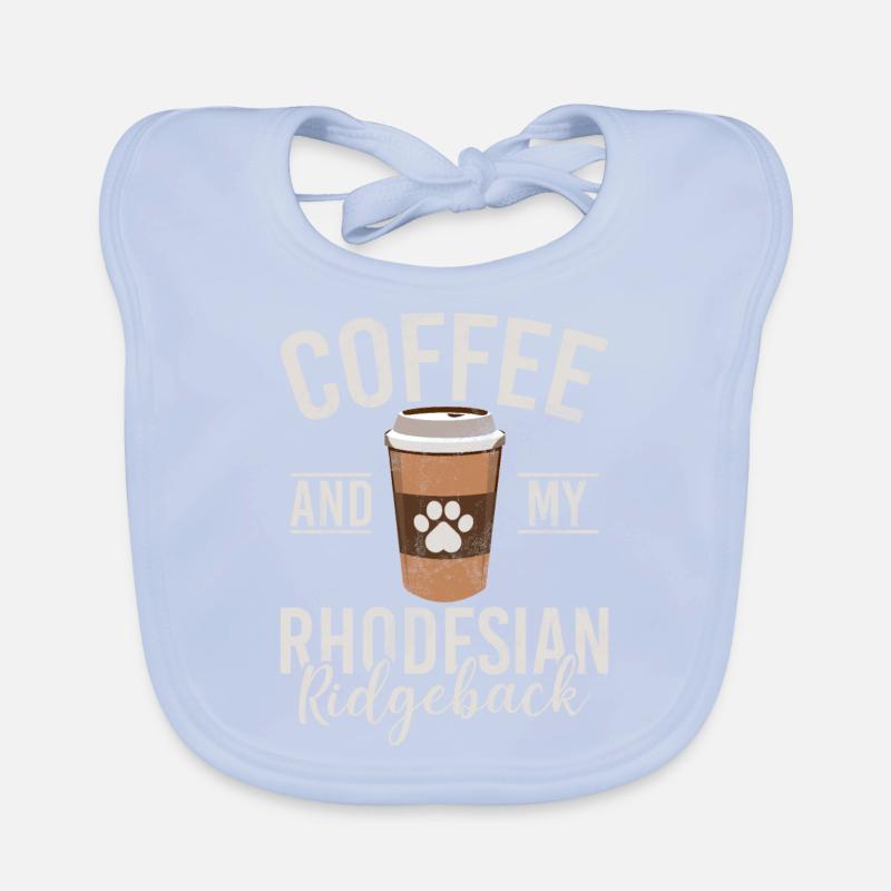 Cadeaux Rhodesian Ridgeback Bavoir bio Bébé