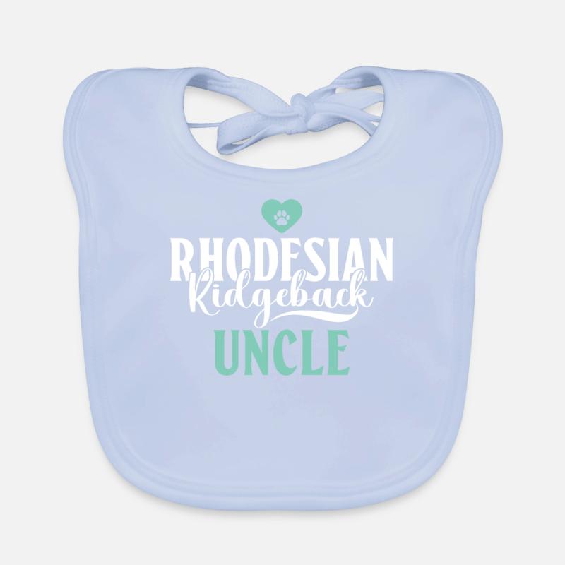 Cadeaux de Rhodesian Ridgeback Bavoir bio Bébé