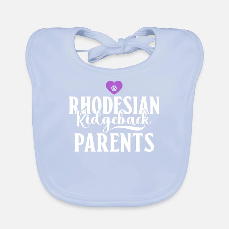 Cadeaux de Rhodesian Ridgeback Bavoir bio Bébé