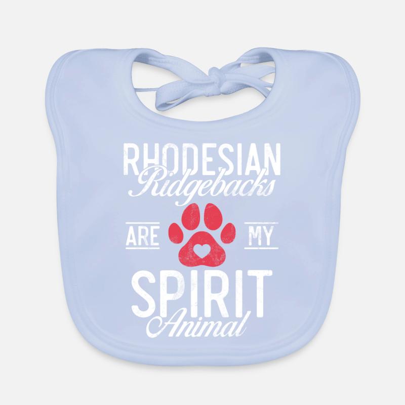 Cadeaux de Rhodesian Ridgeback Bavoir bio Bébé