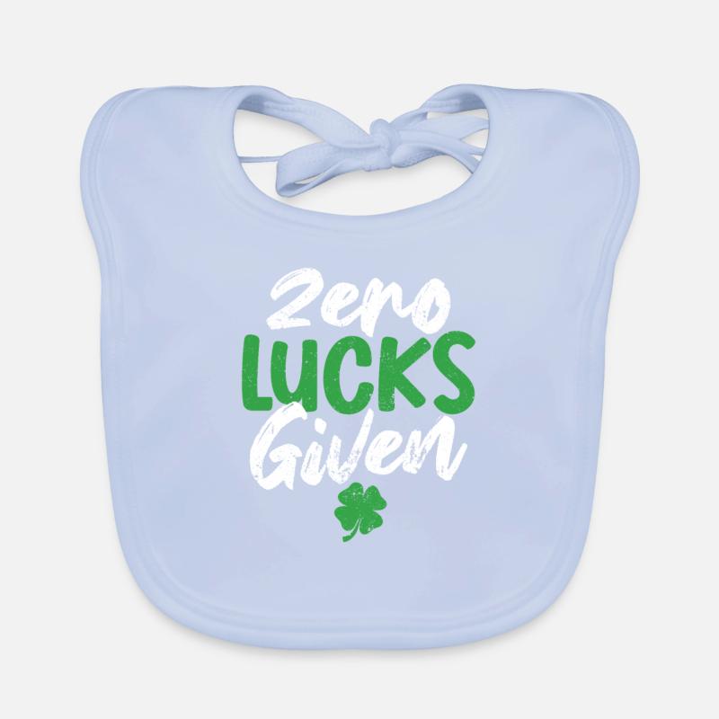 Pas de chance étant donné la drôle de Saint-Patrick irlandaise Bavoir bio Bébé