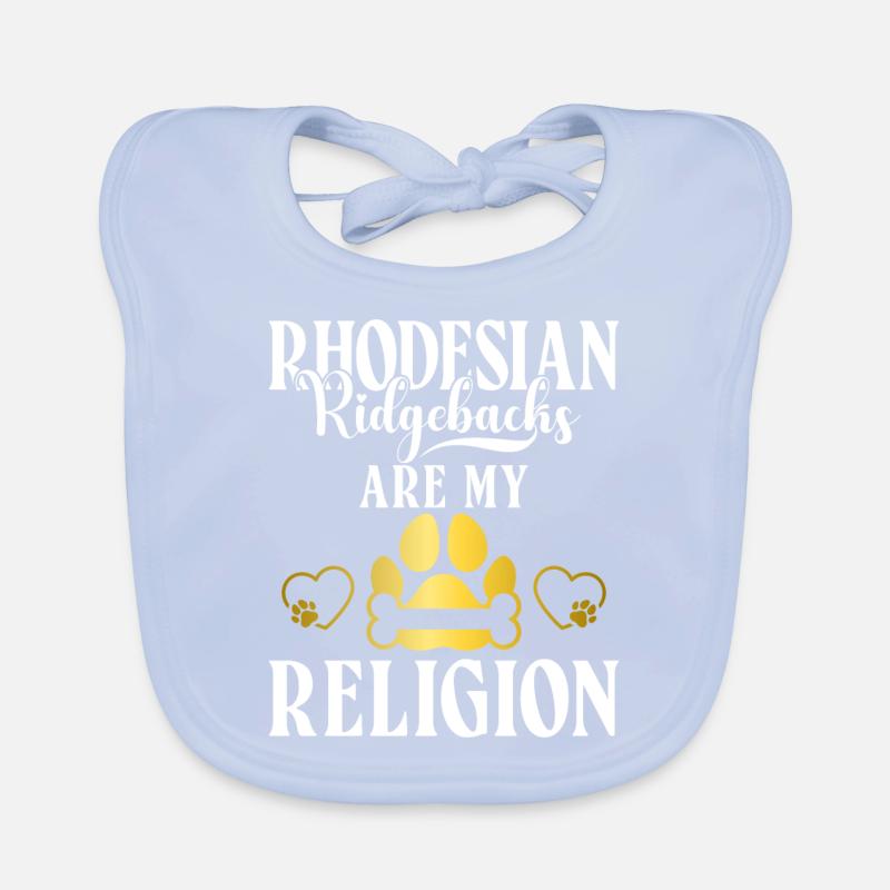 Cadeaux Rhodesian Ridgeback Bavoir bio Bébé